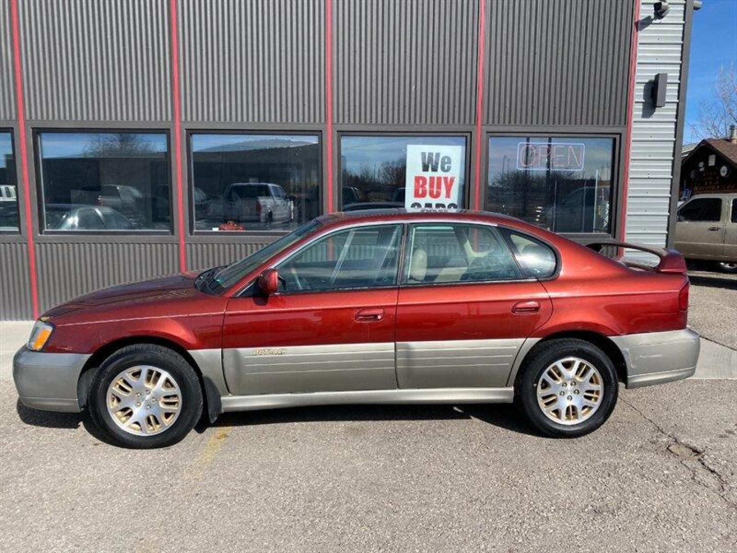 2002 Regatta Red Pearl Subaru Outback H6 3.0 VDC (4S3BE896727) with an 3.0L NA H6 double overhead cam (DOHC) 24V engine, Automatic transmission, located at 842 E South Street, Powell, WY, 82435, (307) 754-7289, 44.752300, -108.746933 - Photo#25