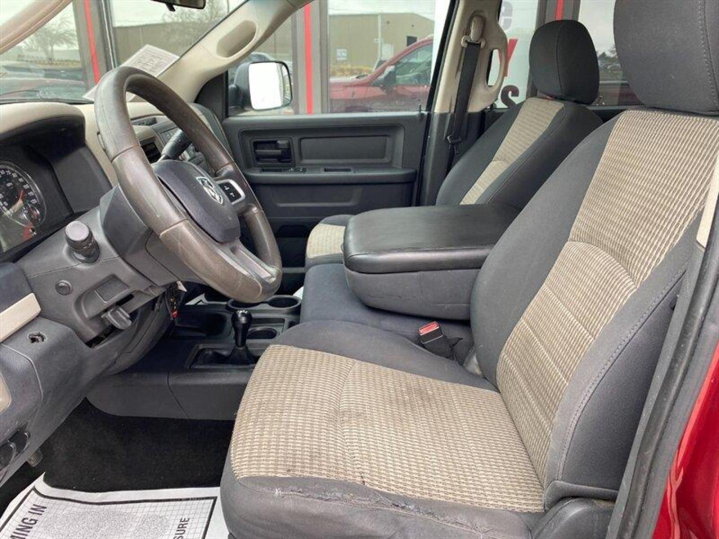 2011 Deep Cherry Red Crystal Pearl Coat RAM 2500 ST (3D7TT2CTXBG) with an HEMI 5.7L V8 383hp 400ft. lbs. engine, Automatic transmission, located at 842 E South Street, Powell, WY, 82435, (307) 754-7289, 44.752300, -108.746933 - Photo#5