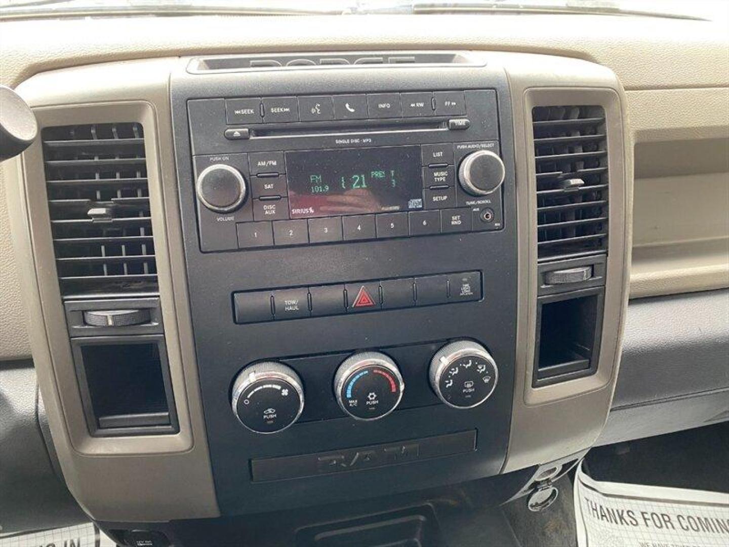 2011 Deep Cherry Red Crystal Pearl Coat RAM 2500 ST (3D7TT2CTXBG) with an HEMI 5.7L V8 383hp 400ft. lbs. engine, Automatic transmission, located at 842 E South Street, Powell, WY, 82435, (307) 754-7289, 44.752300, -108.746933 - Photo#8