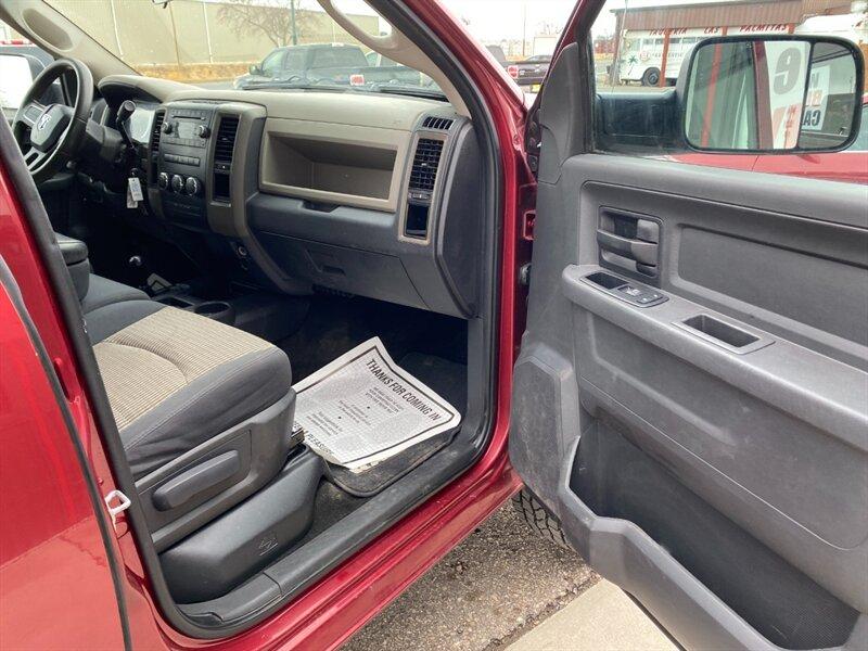 2011 Deep Cherry Red Crystal Pearl Coat RAM 2500 ST (3D7TT2CTXBG) with an HEMI 5.7L V8 383hp 400ft. lbs. engine, Automatic transmission, located at 842 E South Street, Powell, WY, 82435, (307) 754-7289, 44.752300, -108.746933- Photo#16