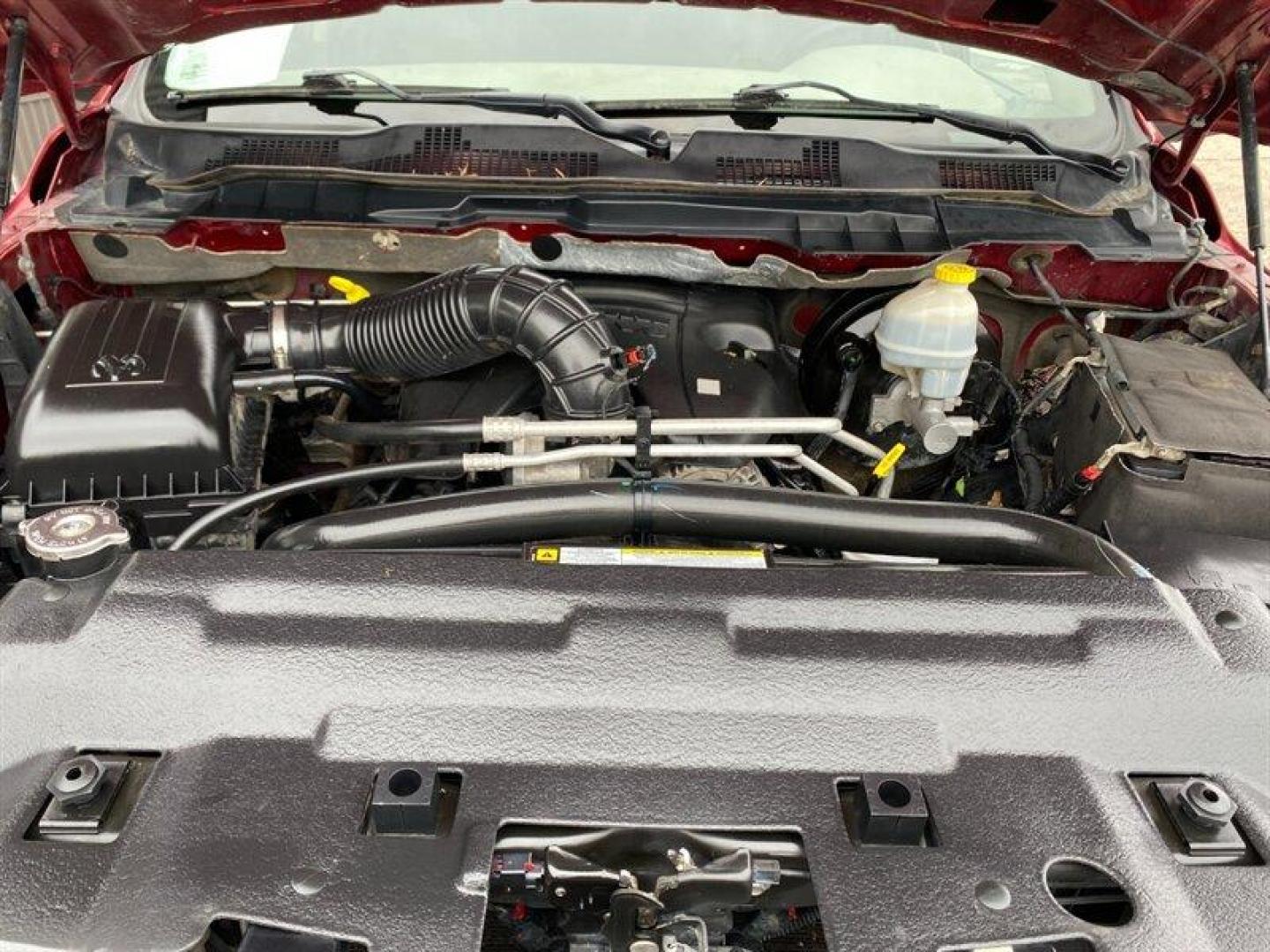 2011 Deep Cherry Red Crystal Pearl Coat RAM 2500 ST (3D7TT2CTXBG) with an HEMI 5.7L V8 383hp 400ft. lbs. engine, Automatic transmission, located at 842 E South Street, Powell, WY, 82435, (307) 754-7289, 44.752300, -108.746933 - Photo#19