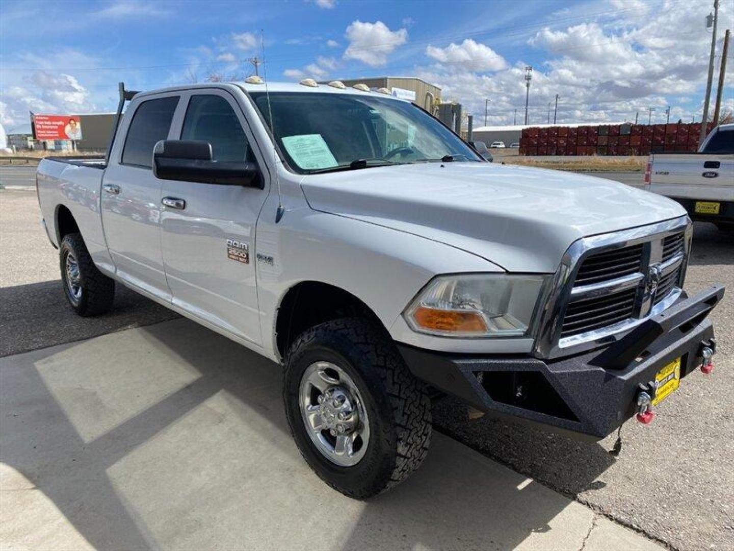 2012 White RAM 2500 ST (3C6TD5CT5CG) with an HEMI 5.7L V8 383hp 400ft. lbs. engine, 6-Speed Shiftable Au transmission, located at 842 E South Street, Powell, WY, 82435, (307) 754-7289, 44.752300, -108.746933 - Photo#1