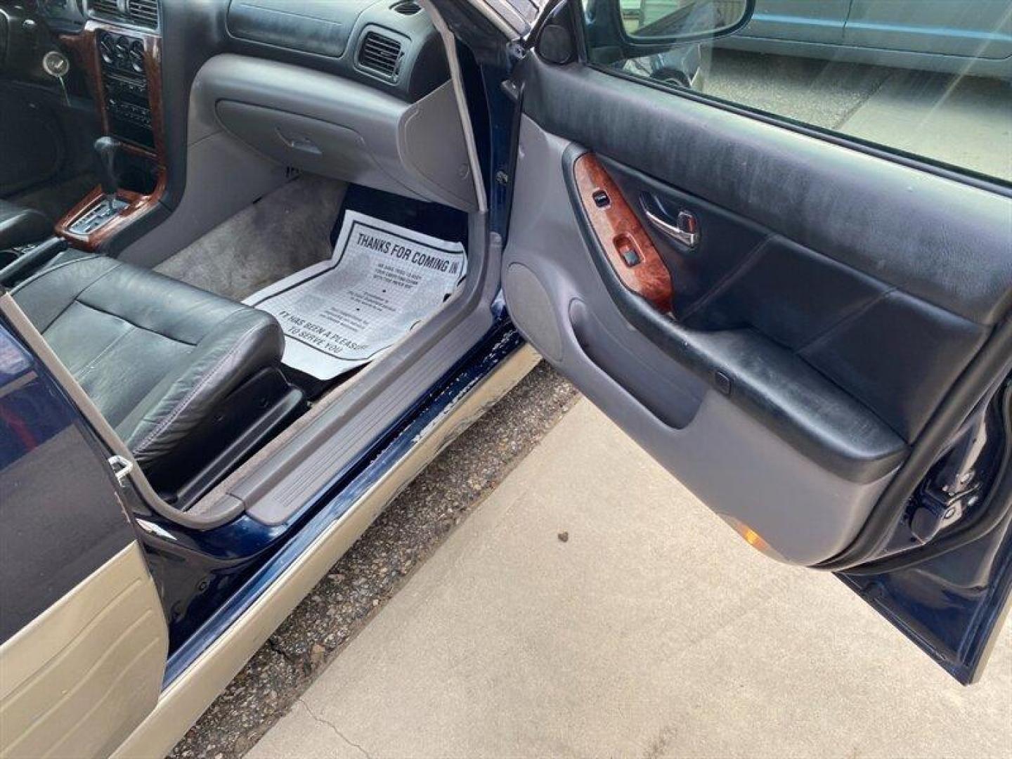 2004 Blue Subaru Outback Limited (4S3BE686347) with an 2L NA H4 single overhead cam (SOHC) 16V engine, Automatic transmission, located at 842 E South Street, Powell, WY, 82435, (307) 754-7289, 44.752300, -108.746933 - Photo#16