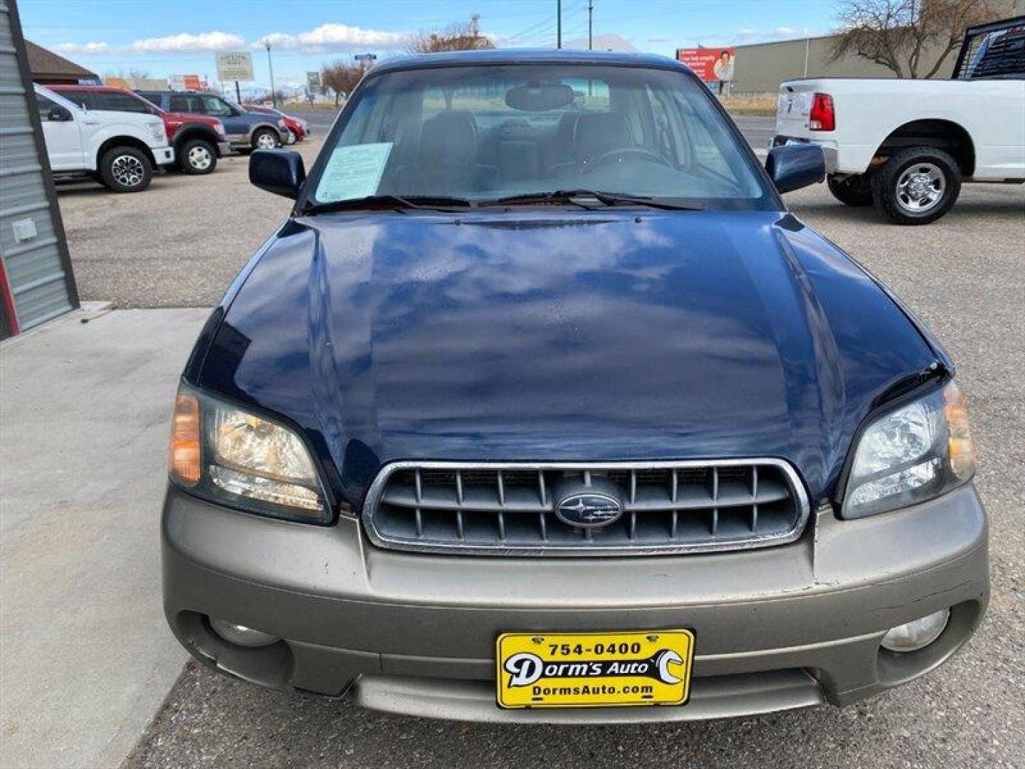 2004 Blue Subaru Outback Limited (4S3BE686347) with an 2L NA H4 single overhead cam (SOHC) 16V engine, Automatic transmission, located at 842 E South Street, Powell, WY, 82435, (307) 754-7289, 44.752300, -108.746933 - Photo#23