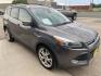 2014 Sterling Gray Metallic Ford Escape Titanium (1FMCU9J92EU) with an EcoBoost 2.0L Turbo I4 240hp 270ft. lbs. engine, Automatic transmission, located at 842 E South Street, Powell, WY, 82435, (307) 754-7289, 44.752300, -108.746933 - Photo#1