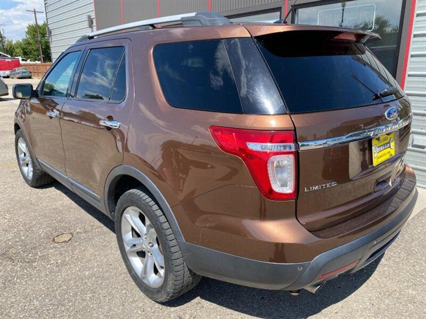 2012 Brown Ford Explorer Limited (1FMHK8F82CG) with an 3.5L V6 290hp 255ft. lbs. engine, 6-Speed Shiftable Au transmission, located at 842 E South Street, Powell, WY, 82435, (307) 754-7289, 44.752300, -108.746933 - Photo#3