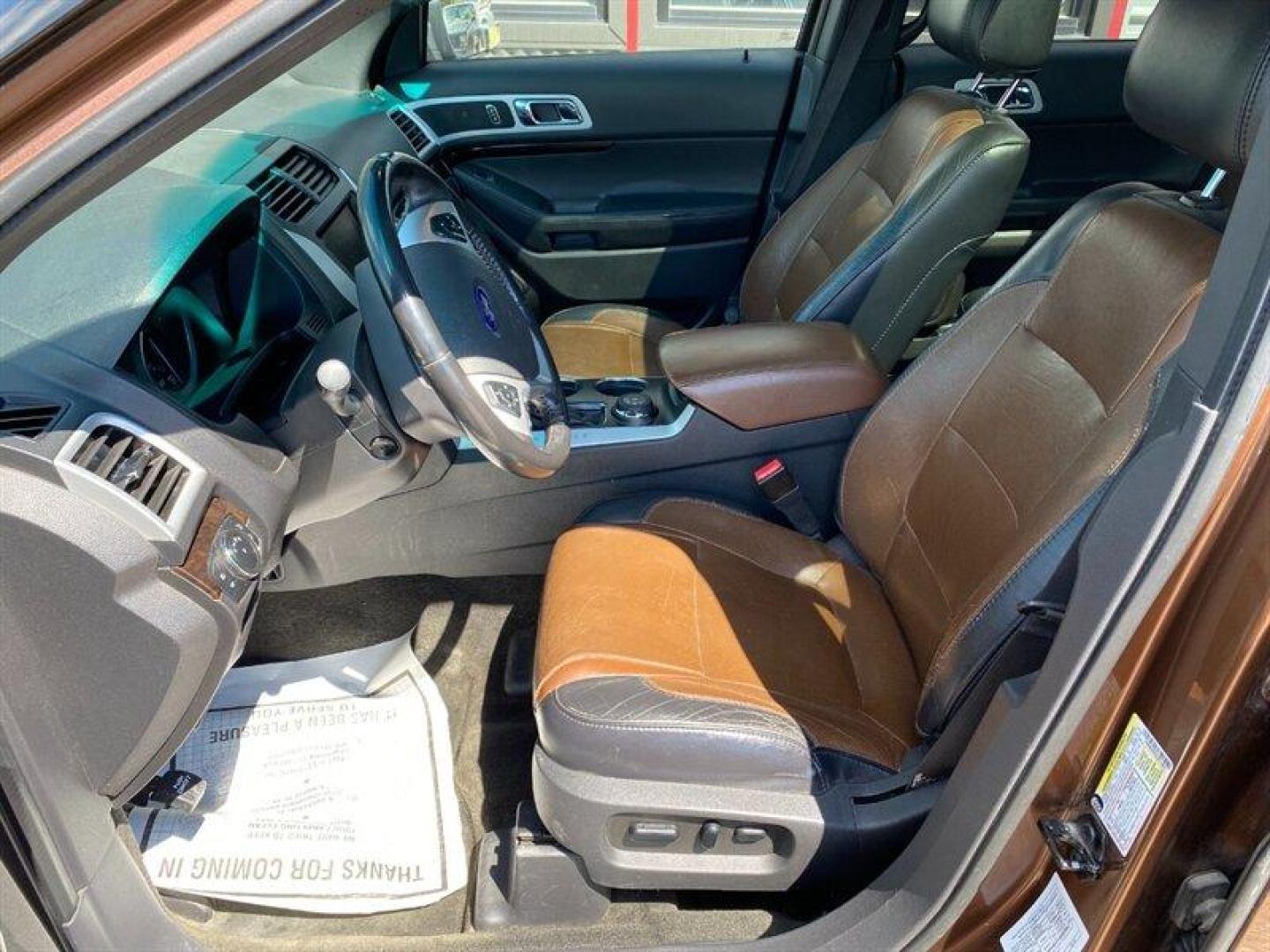 2012 Brown Ford Explorer Limited (1FMHK8F82CG) with an 3.5L V6 290hp 255ft. lbs. engine, 6-Speed Shiftable Au transmission, located at 842 E South Street, Powell, WY, 82435, (307) 754-7289, 44.752300, -108.746933 - Photo#5
