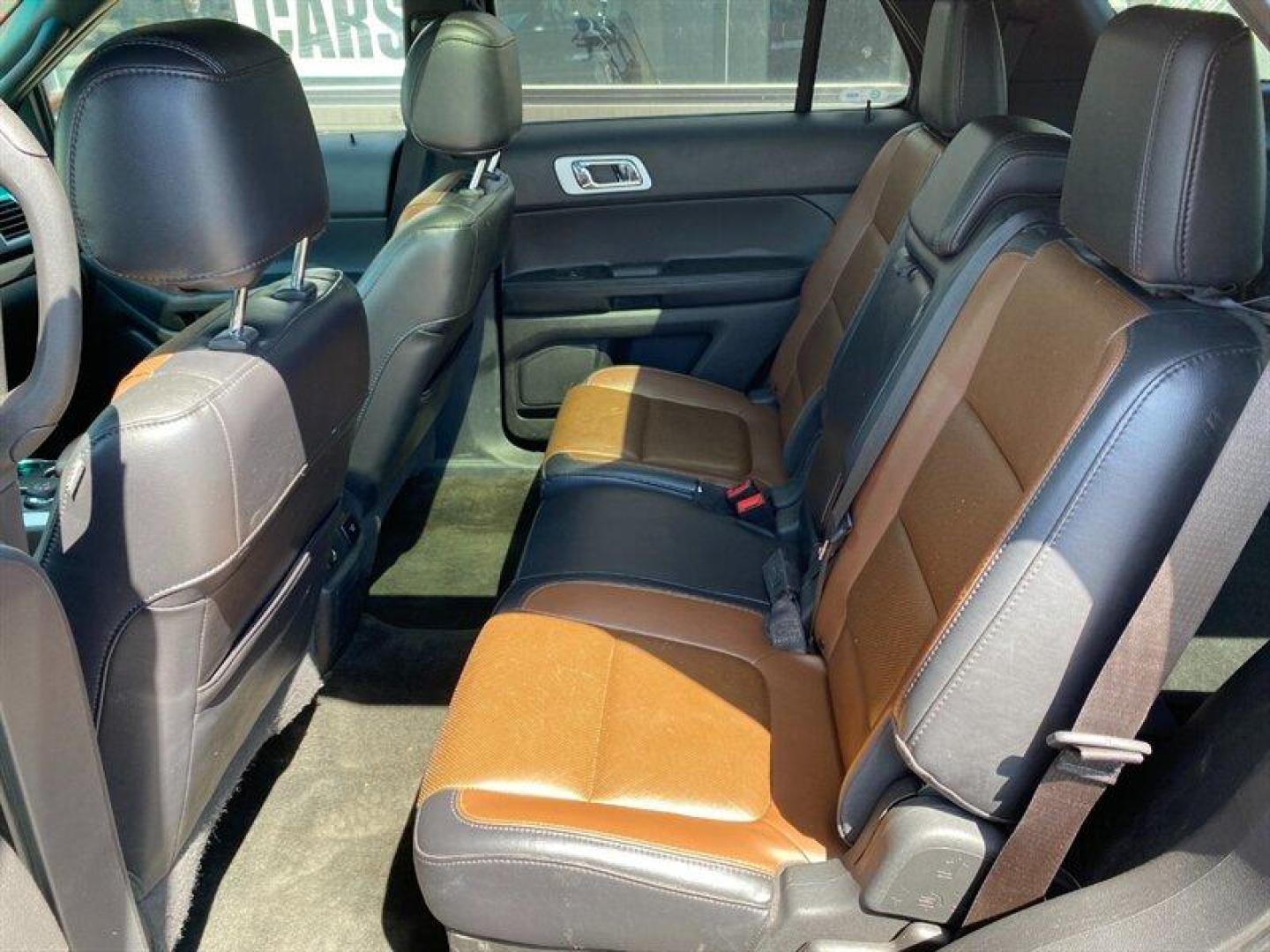 2012 Brown Ford Explorer Limited (1FMHK8F82CG) with an 3.5L V6 290hp 255ft. lbs. engine, 6-Speed Shiftable Au transmission, located at 842 E South Street, Powell, WY, 82435, (307) 754-7289, 44.752300, -108.746933 - Photo#9