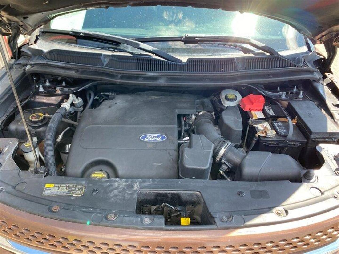2012 Brown Ford Explorer Limited (1FMHK8F82CG) with an 3.5L V6 290hp 255ft. lbs. engine, 6-Speed Shiftable Au transmission, located at 842 E South Street, Powell, WY, 82435, (307) 754-7289, 44.752300, -108.746933 - Photo#18