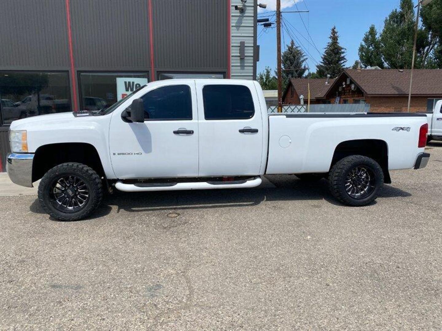 2008 White Chevrolet Silverado 2500 Work Truck (1GCHK23698F) with an Duramax 6.6L Diesel Turbo V8 365hp 660ft. lbs. engine, Allison 1000 6-Speed transmission, located at 842 E South Street, Powell, WY, 82435, (307) 754-7289, 44.752300, -108.746933 - Photo#19