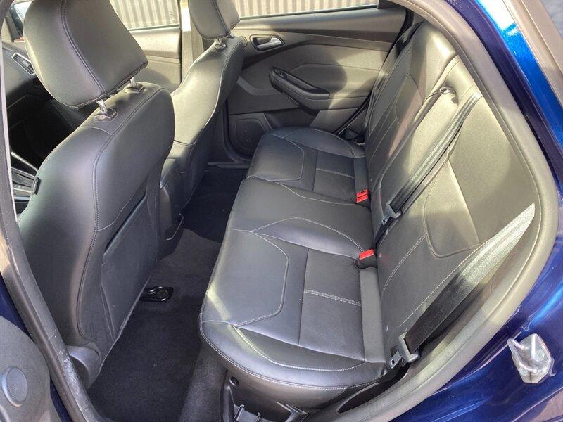 2017 Kona Blue Ford Focus Titanium (1FADP3J25HL) with an 2.0L Flex Fuel I4 160hp 146ft. lbs. engine, Automatic transmission, located at 842 E South Street, Powell, WY, 82435, (307) 754-7289, 44.752300, -108.746933- Photo#9