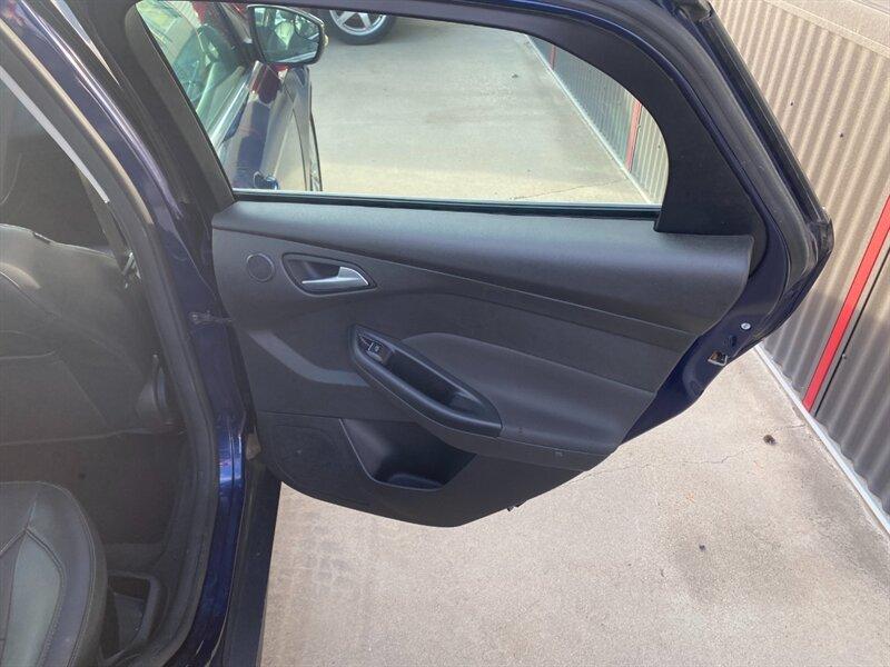 2017 Kona Blue Ford Focus Titanium (1FADP3J25HL) with an 2.0L Flex Fuel I4 160hp 146ft. lbs. engine, Automatic transmission, located at 842 E South Street, Powell, WY, 82435, (307) 754-7289, 44.752300, -108.746933- Photo#11