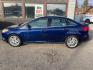 2017 Blue Ford Focus Titanium (1FADP3J25HL) with an 2.0L Flex Fuel I4 160hp 146ft. lbs. engine, 6-Speed Double Clutc transmission, located at 842 E South Street, Powell, WY, 82435, (307) 754-7289, 44.752300, -108.746933 - Photo#17