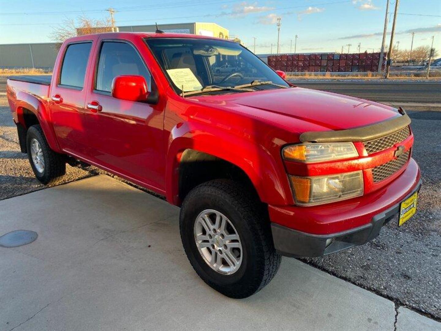 2012 Victory Red Chevrolet Colorado LT (1GCHTDFE7C8) with an 3.7L I5 242hp 242ft. lbs. engine, Automatic transmission, located at 842 E South Street, Powell, WY, 82435, (307) 754-7289, 44.752300, -108.746933 - Photo#1