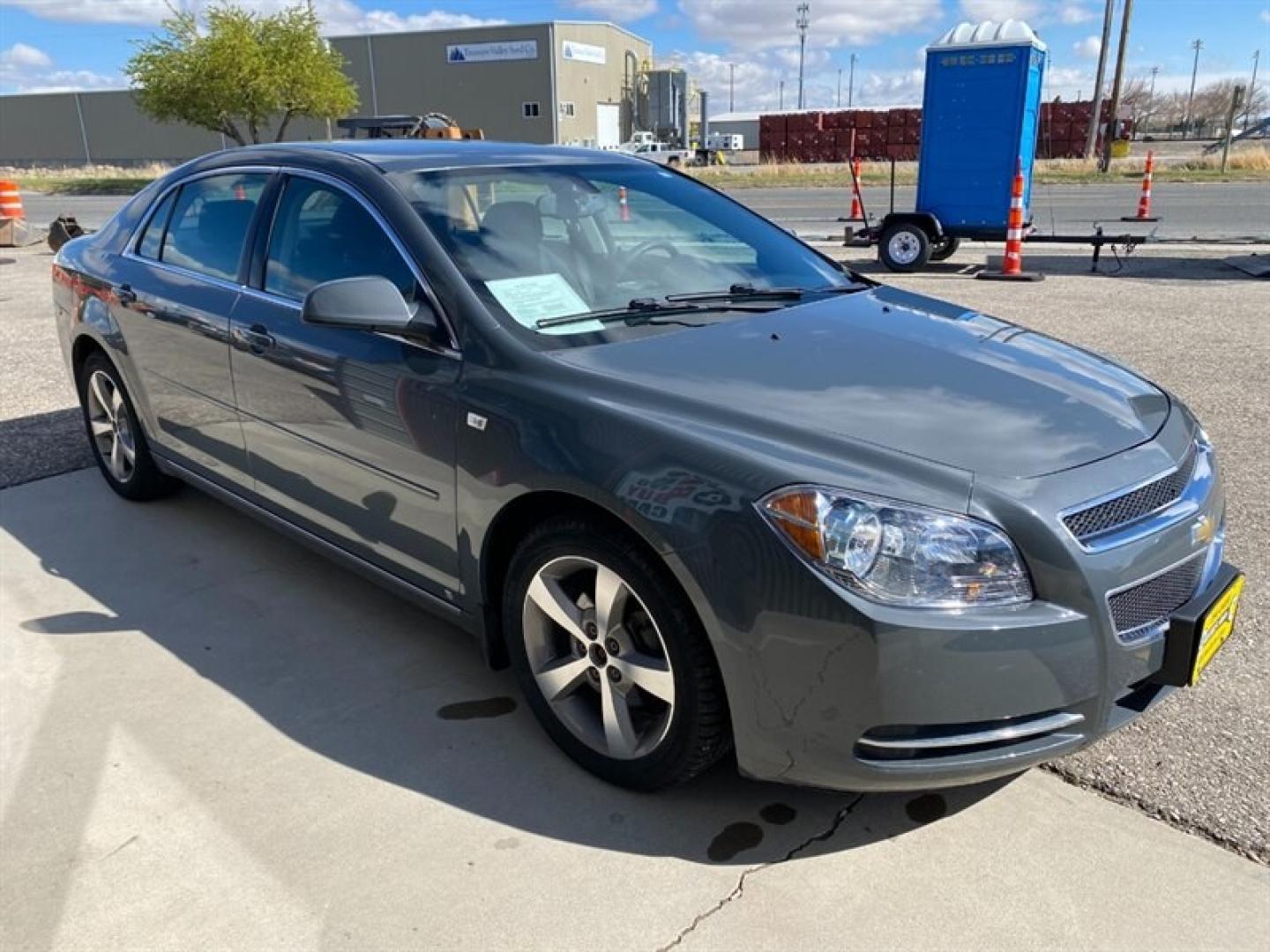 2008 Gray Chevrolet Malibu LT (1G1ZH57B284) with an Ecotec 2.4L I4 169hp 160ft. lbs. engine, Hydra-Matic 4T45 4-S transmission, located at 842 E South Street, Powell, WY, 82435, (307) 754-7289, 44.752300, -108.746933 - Photo#1
