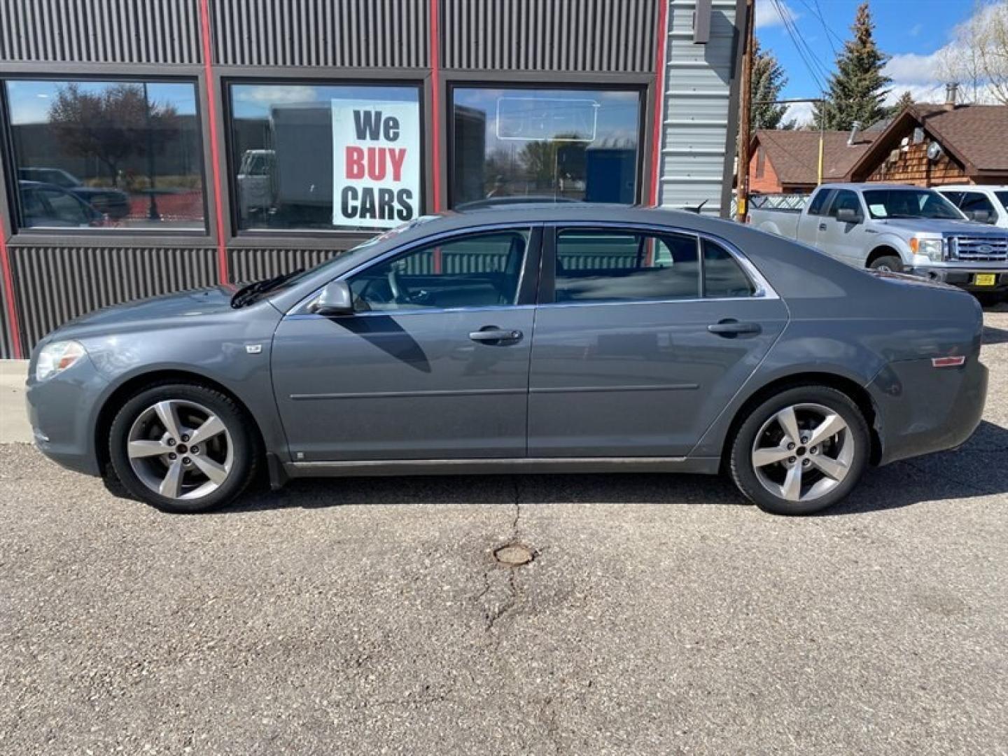 2008 Gray Chevrolet Malibu LT (1G1ZH57B284) with an Ecotec 2.4L I4 169hp 160ft. lbs. engine, Hydra-Matic 4T45 4-S transmission, located at 842 E South Street, Powell, WY, 82435, (307) 754-7289, 44.752300, -108.746933 - Photo#20