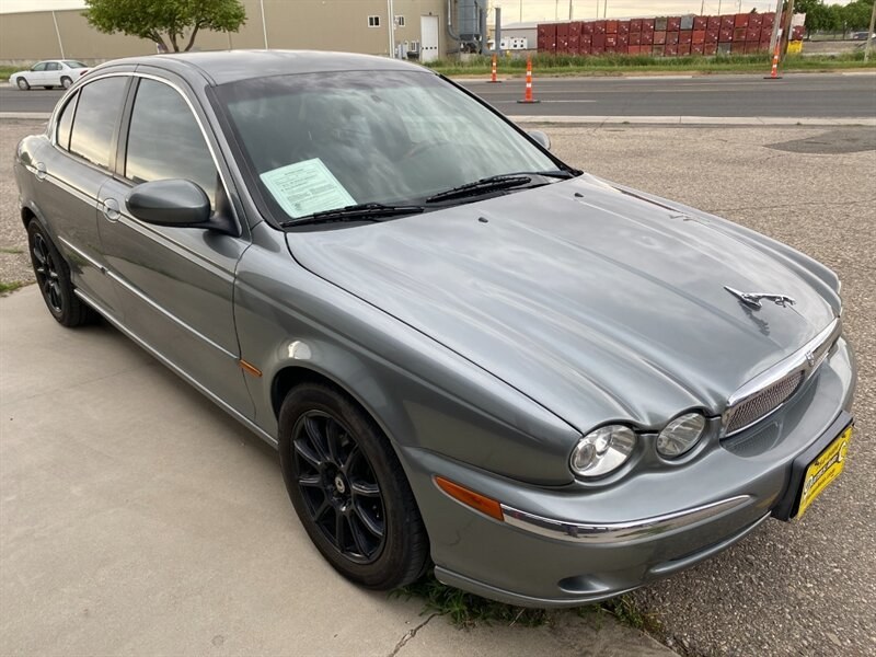 2006 Blue Jaguar X-Type 3.0L (SAJWA51A06W) with an 3.0L NA V6 double overhead cam (DOHC) 24V engine, 5-Speed Shiftable Au transmission, located at 842 E South Street, Powell, WY, 82435, (307) 754-7289, 44.752300, -108.746933- Photo#1