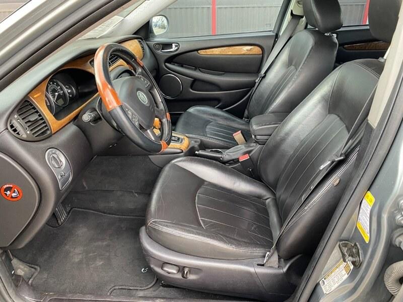2006 Blue Jaguar X-Type 3.0L (SAJWA51A06W) with an 3.0L NA V6 double overhead cam (DOHC) 24V engine, 5-Speed Shiftable Au transmission, located at 842 E South Street, Powell, WY, 82435, (307) 754-7289, 44.752300, -108.746933- Photo#5