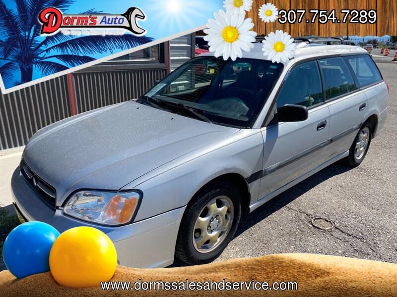 2002 Black Subaru Legacy L (4S3BH635327) with an 2L NA H4 single overhead cam (SOHC) 16V engine, Automatic transmission, located at 842 E South Street, Powell, WY, 82435, (307) 754-7289, 44.752300, -108.746933- Photo#0