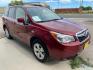 2016 Venetian Red Pearl Subaru Forester 2.5i Premium (JF2SJADC9GH) with an 2.5L H4 170hp 174ft. lbs. engine, Automatic transmission, located at 842 E South Street, Powell, WY, 82435, (307) 754-7289, 44.752300, -108.746933- Photo#1