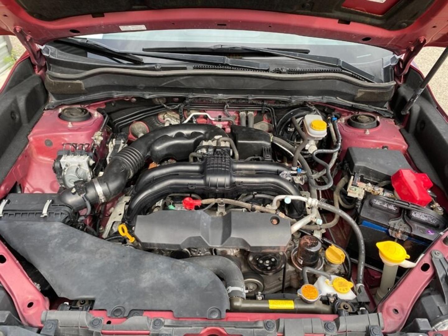 2016 Venetian Red Pearl Subaru Forester 2.5i Premium (JF2SJADC9GH) with an 2.5L H4 170hp 174ft. lbs. engine, Automatic transmission, located at 842 E South Street, Powell, WY, 82435, (307) 754-7289, 44.752300, -108.746933- Photo#15
