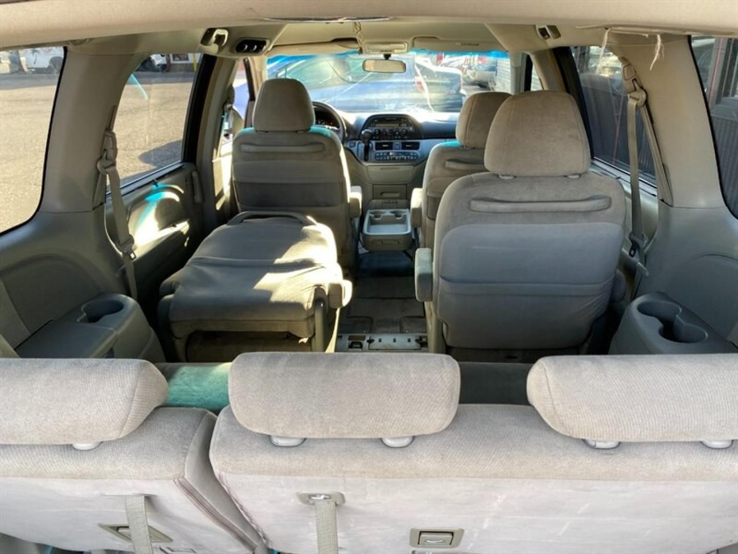 2006 Blue Honda Odyssey EX (5FNRL384X6B) with an 3L NA V6 single overhead cam (SOHC) 24V engine, Automatic transmission, located at 842 E South Street, Powell, WY, 82435, (307) 754-7289, 44.752300, -108.746933- Photo#17