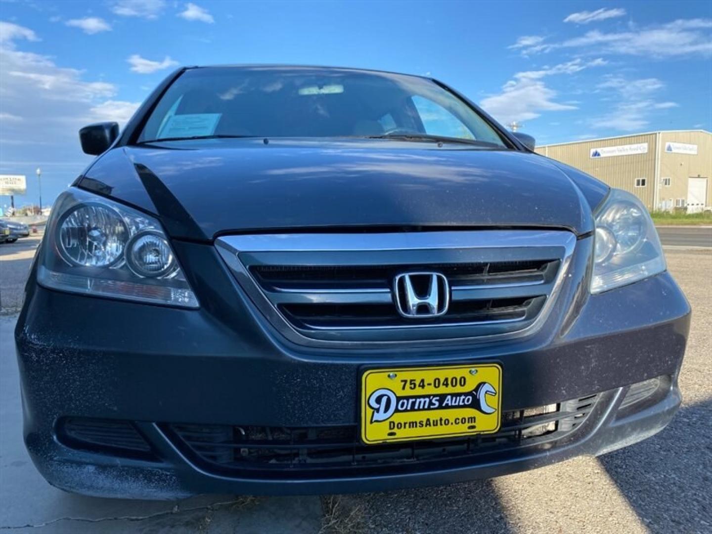 2006 Blue Honda Odyssey EX (5FNRL384X6B) with an 3L NA V6 single overhead cam (SOHC) 24V engine, Automatic transmission, located at 842 E South Street, Powell, WY, 82435, (307) 754-7289, 44.752300, -108.746933- Photo#27