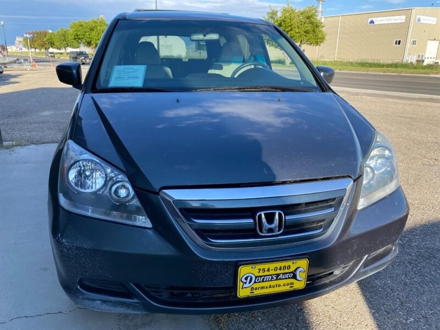 2006 Blue Honda Odyssey EX (5FNRL384X6B) with an 3L NA V6 single overhead cam (SOHC) 24V engine, Automatic transmission, located at 842 E South Street, Powell, WY, 82435, (307) 754-7289, 44.752300, -108.746933- Photo#28