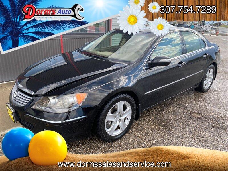 2007 Nighthawk Black Pearl Acura RL SH-AWD w/Tech (JH4KB16687C) with an 3.5L V6 290hp 256ft. lbs. engine, Automatic transmission, located at 842 E South Street, Powell, WY, 82435, (307) 754-7289, 44.752300, -108.746933- Photo#0