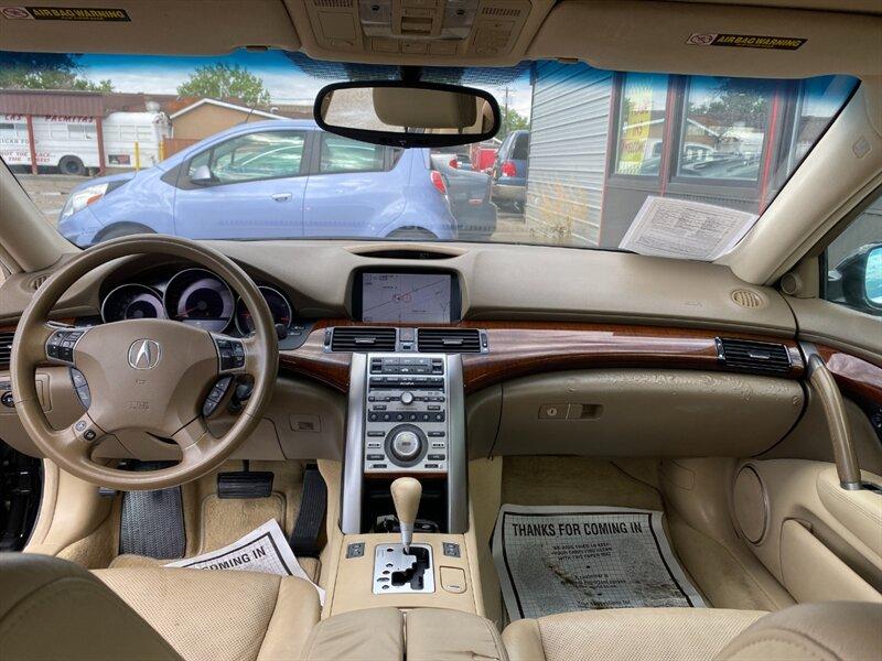 2007 Nighthawk Black Pearl Acura RL SH-AWD w/Tech (JH4KB16687C) with an 3.5L V6 290hp 256ft. lbs. engine, Automatic transmission, located at 842 E South Street, Powell, WY, 82435, (307) 754-7289, 44.752300, -108.746933- Photo#9