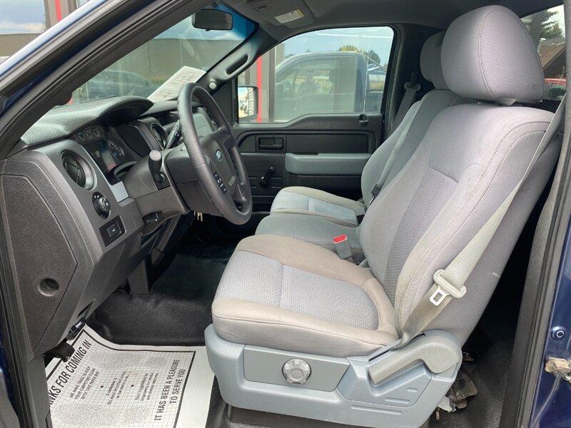 2013 Blue Jeans Metallic Ford F-150 XL (1FTMF1EM5DK) with an 3.7L Flex Fuel V6 302hp 278ft. lbs. engine, Automatic transmission, located at 842 E South Street, Powell, WY, 82435, (307) 754-7289, 44.752300, -108.746933- Photo#5