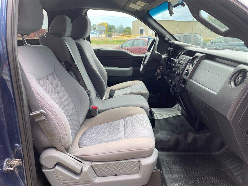 2013 Blue Jeans Metallic Ford F-150 XL (1FTMF1EM5DK) with an 3.7L Flex Fuel V6 302hp 278ft. lbs. engine, Automatic transmission, located at 842 E South Street, Powell, WY, 82435, (307) 754-7289, 44.752300, -108.746933- Photo#10