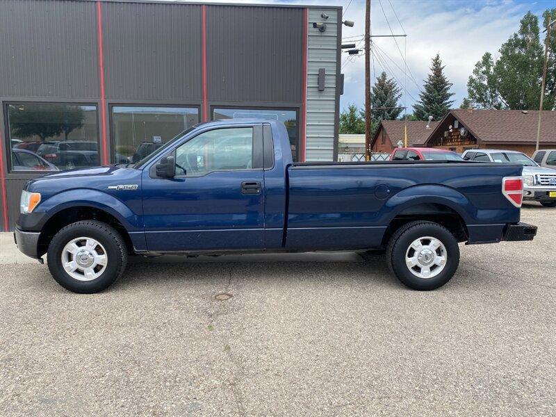 2013 Blue Jeans Metallic Ford F-150 XL (1FTMF1EM5DK) with an 3.7L Flex Fuel V6 302hp 278ft. lbs. engine, Automatic transmission, located at 842 E South Street, Powell, WY, 82435, (307) 754-7289, 44.752300, -108.746933- Photo#15