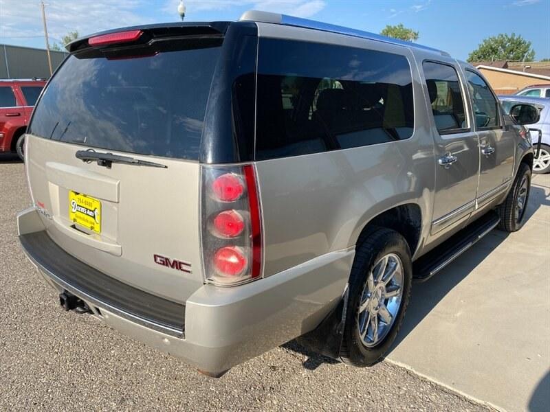 2008 Tan GMC Yukon XL Denali (1GKFK66848J) with an Vortec 6.2L V8 380hp 417ft. lbs. engine, 6-Speed Shiftable Au transmission, located at 842 E South Street, Powell, WY, 82435, (307) 754-7289, 44.752300, -108.746933- Photo#2