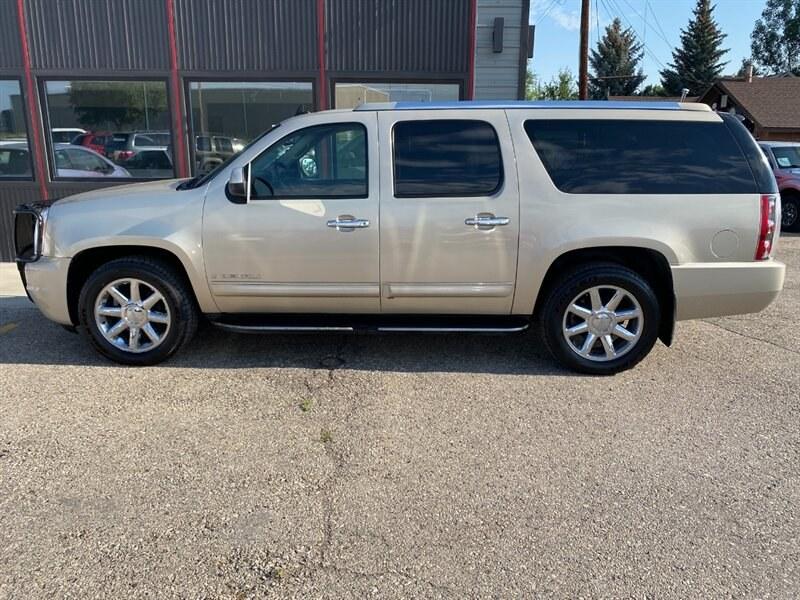 2008 Tan GMC Yukon XL Denali (1GKFK66848J) with an Vortec 6.2L V8 380hp 417ft. lbs. engine, 6-Speed Shiftable Au transmission, located at 842 E South Street, Powell, WY, 82435, (307) 754-7289, 44.752300, -108.746933- Photo#22