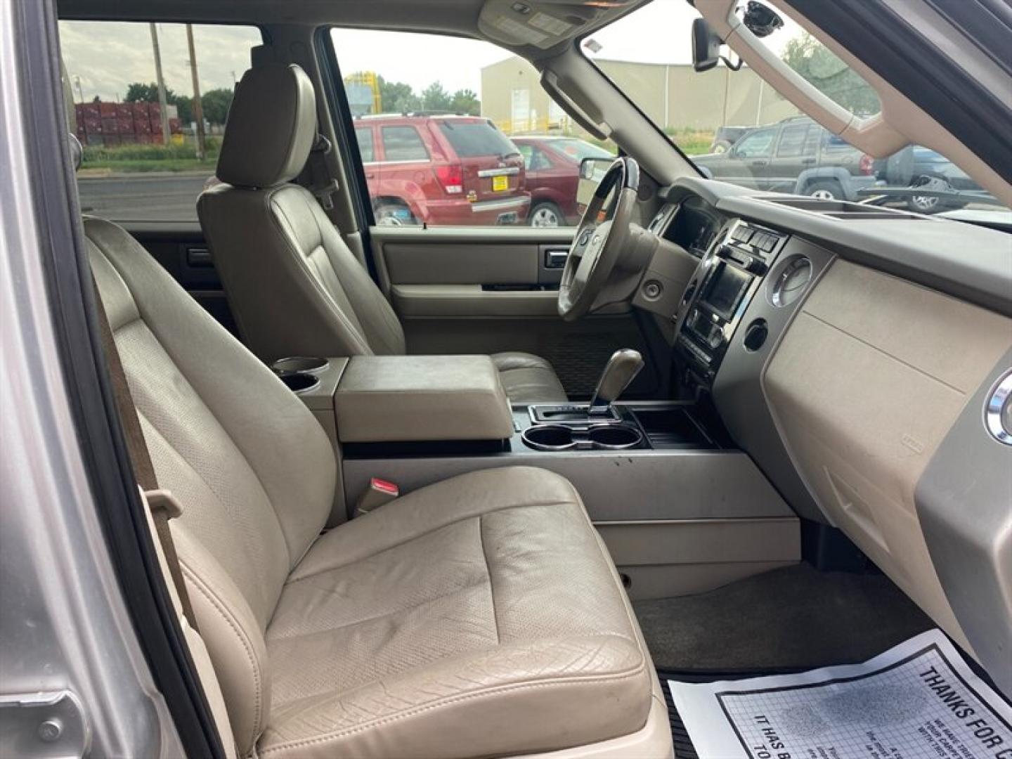 2012 Silver Ford Expedition EL Limited (1FMJK2A56CE) with an 5.4L Flex Fuel V8 310hp 365ft. lbs. engine, Automatic transmission, located at 842 E South Street, Powell, WY, 82435, (307) 754-7289, 44.752300, -108.746933- Photo#21