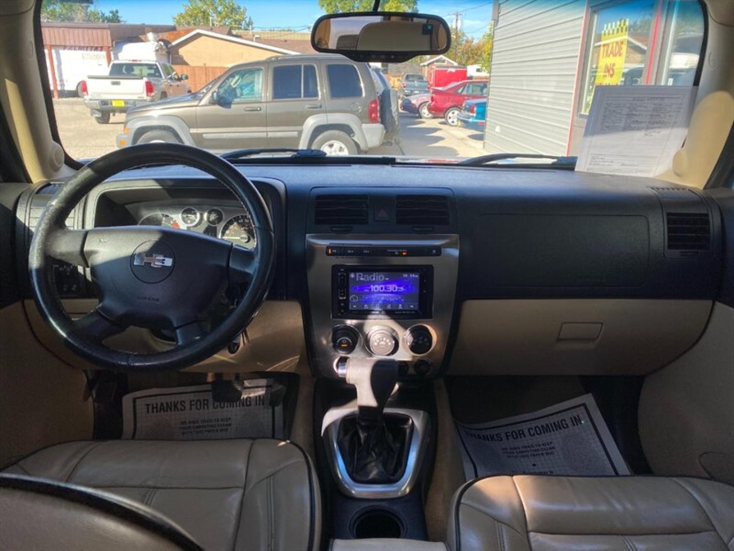 2006 Blue Hummer H3 4dr SUV (5GTDN136868) with an 3.5L I5 220hp 225ft. lbs. engine, 5 Speed Manual transmission, located at 842 E South Street, Powell, WY, 82435, (307) 754-7289, 44.752300, -108.746933- Photo#7